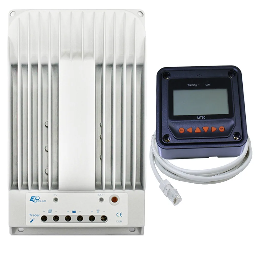 

MPPT LCD Solar Controller 2215BN Tracer 20A Solar Charge Controller 150V solar panel input Remote Meter LCD MT50 EPsolar