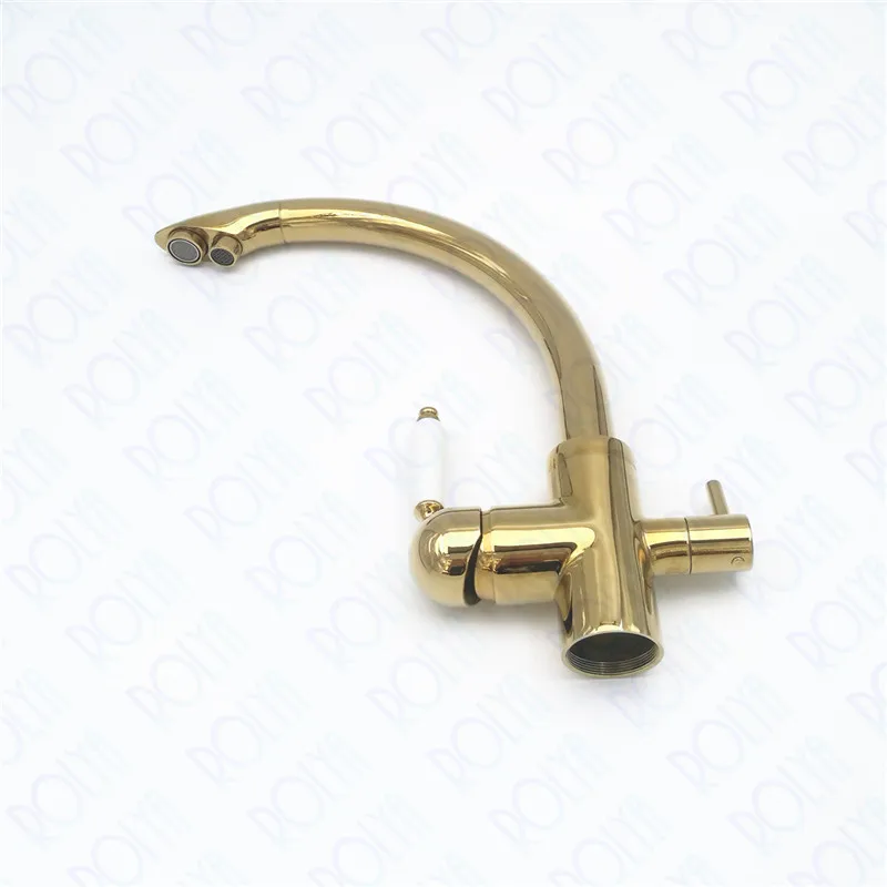 VOURUNA GOLDEN 3 WAY WATER FILTER TAP04