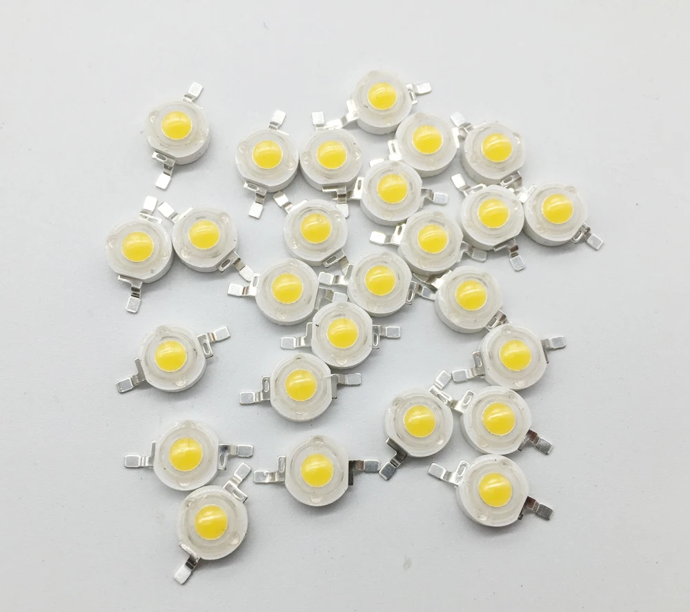 Description Picture 5 of item10-100pcs 1W 3W High Power LED Light-Emitting Diode LEDs Chip SMD Warm White Red Green Blue Yellow For SpotLight Downlight Lamp