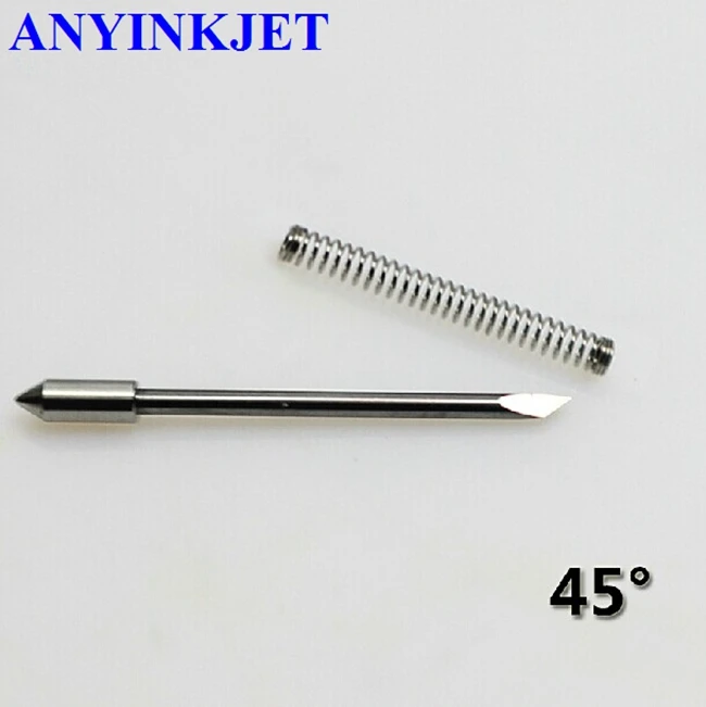 

10 pcs 45 degree Graphtec CB09 Blade with spring for CB09 GRAPHTEC VINYL CUTTER PLOTTER