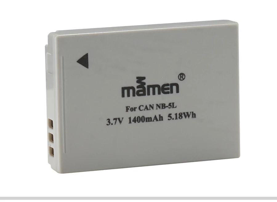 Mamen 1400mAh NB-5L NB 5L NB5L литий-ионный аккумулятор для цифровой камеры+ одно настенное зарядное устройство для Canon SX230 HS SX210 HS SX200 HS S100 S110