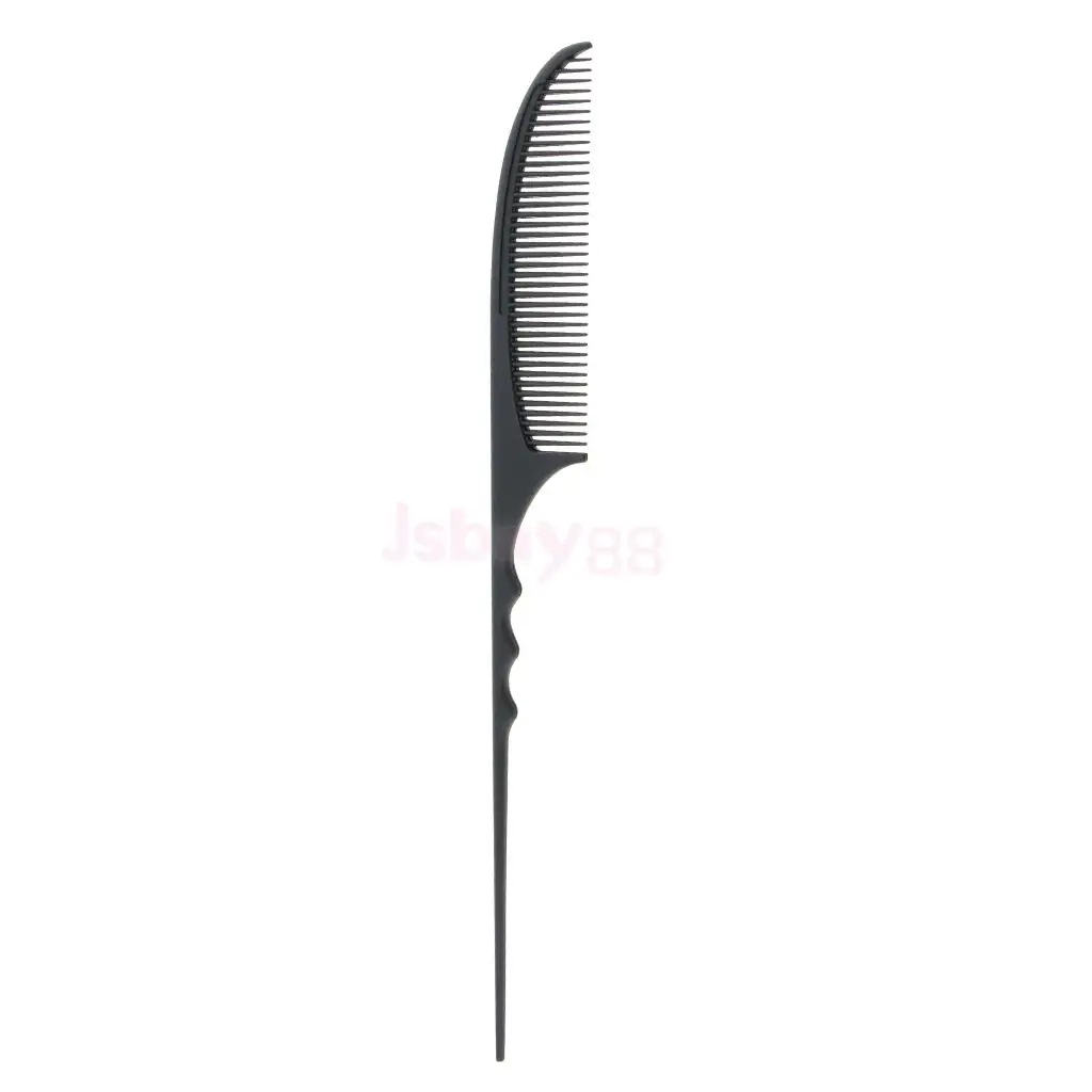 Salon Barber Anti-static Hairstyling Hairdressing Comb Rat Tail Hairbrush