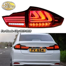 Car LED Tail Light Taillight For Honda City Grace 2015 - 2018 Rear Running Light + Brake Lamp + Reverse + Dynamic Turn Signal Car LED Tail Light Taillight For Honda City Grace 2015 - 2018 Rear Running Light + Brake Lamp + Reverse + Dynamic Turn Signal