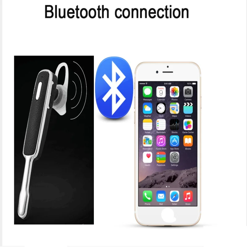 Новые 401A Bluetooth наушники стерео один беспроводной Handfree с микрофоном свободные