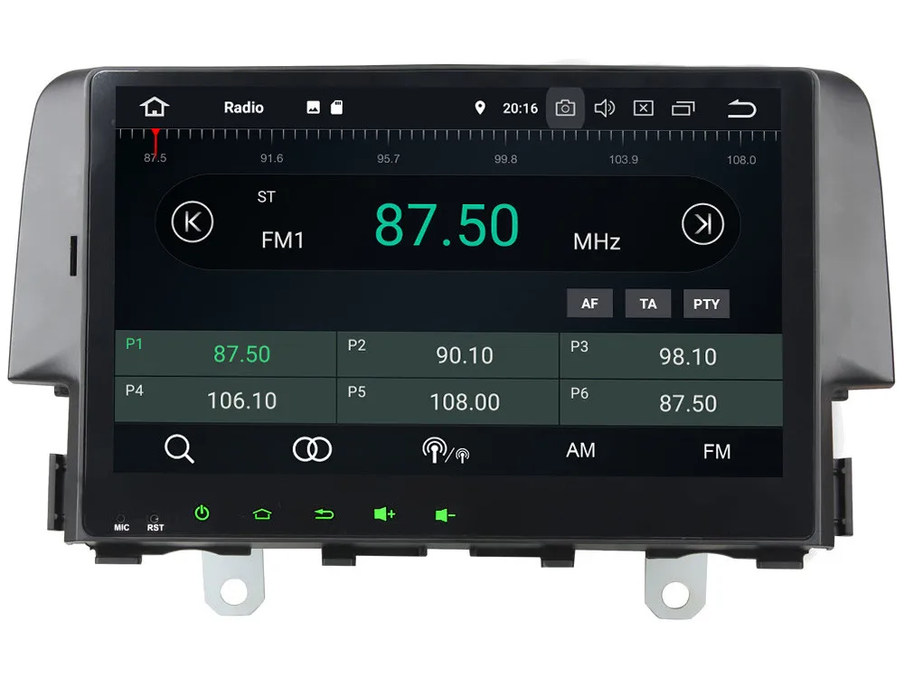 Clearance 10.1" IPS Octa Core 4G Android 8.1 4GB RAM 64GB ROM RDS BT Car DVD Multimedia Player Stereo Autoradio For Honda Civic 2016 2017 3