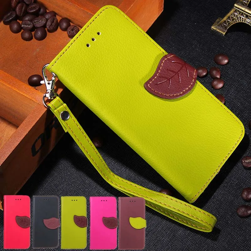 

Leaf Style PU Leather Case For LG G2 G5 G6 G3 G4 Stylus Flip Holster Case For LG Stylus 2 3 Q stylo 4 Capa Wallet Cover +Lanyard