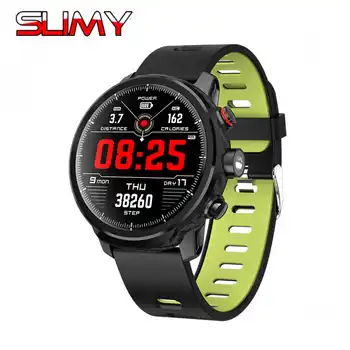 

Slimy L5 Smart Watch IP68 Waterproof Swimming Smartwatch Multiple Sports Mode Heart Rate Monitor Weather Forecast Call Reminder