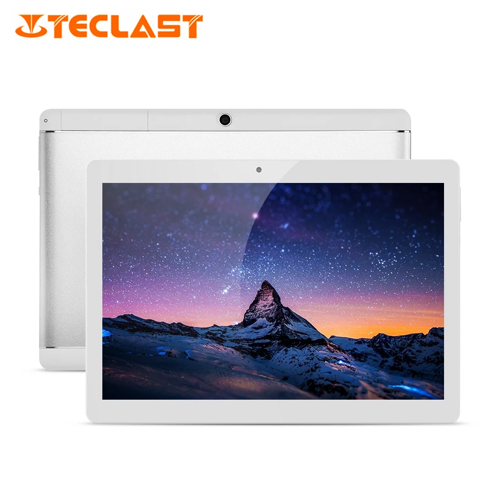 Teclast X10 четырехъядерный процессор 10,1 дюймов HD 3g Phablet Android 6,0 MT6580 1. 3g Гц 1 ГБ ОЗУ 16 Гб ПЗУ OTG 5.0MP Bluetooth 4,0 металлический планшетный ПК