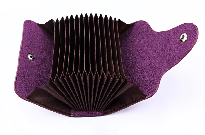 Men Women Business Card Holder Genuine Leather Credit Cards Organizer Bank Card Case Money Wallet Cardholder Porte Carte PC0052 (16)