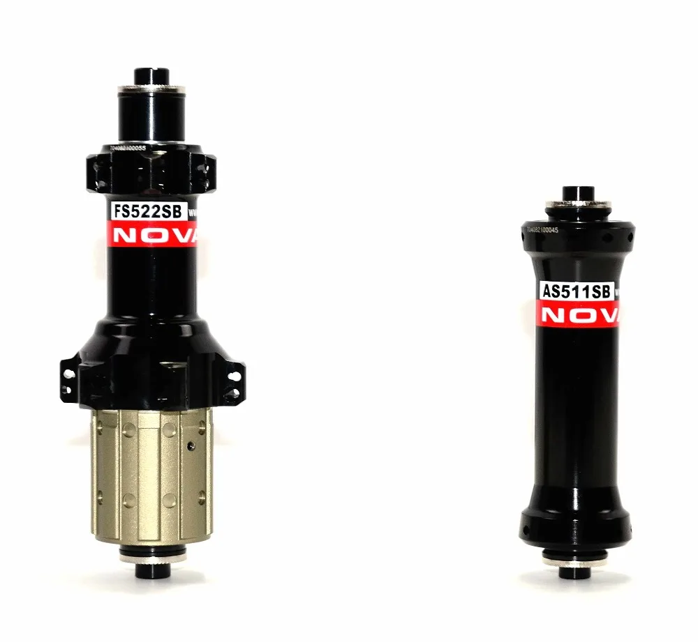 

Novatec AS511SB-FS522SB road bike sealed bearing hubs straight pull included the quick release novatec 511/522 road bicycle hub