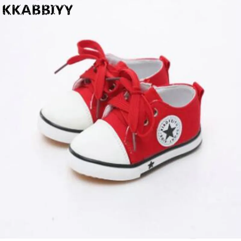 

New Baby Shoes Breathable Canvas Shoes 0-3 Years Old Boys Shoes 5Color Comfortable Girls Baby Sneakers Kids Toddler Shoes