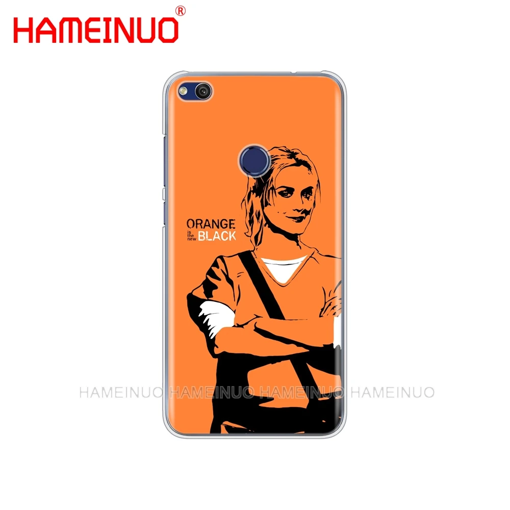 HAMEINUO ORANGE IS THE NEW Черная крышка чехол для телефона для huawei Ascend P7 P8 P9 P10 P20 lite plus pro G9 G8 G7 - Цвет: 43433