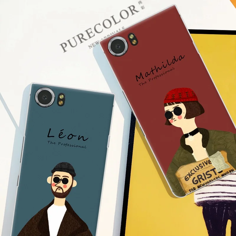 

For Blackberry KEYone/DTEK70 case,PureColor Couples Style painted Hard PC shell Cellphone back cover case for Blackberry DTEK 70