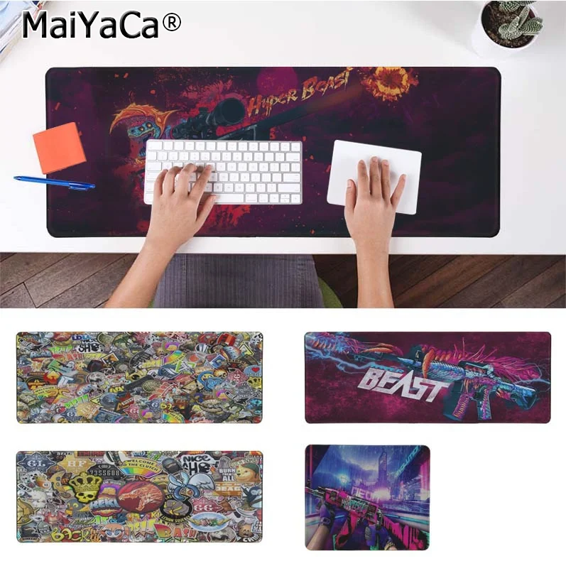 

MaiYaCa New Design CSGO Large Mouse pad PC Computer mat Free Shipping Large Mouse Pad Keyboards Mat