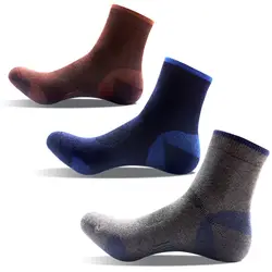 5 пар мужские Компрессионные носки профессии эластичность Анти-усталость дышащая высокое качество прочные носки осень-зима Meias