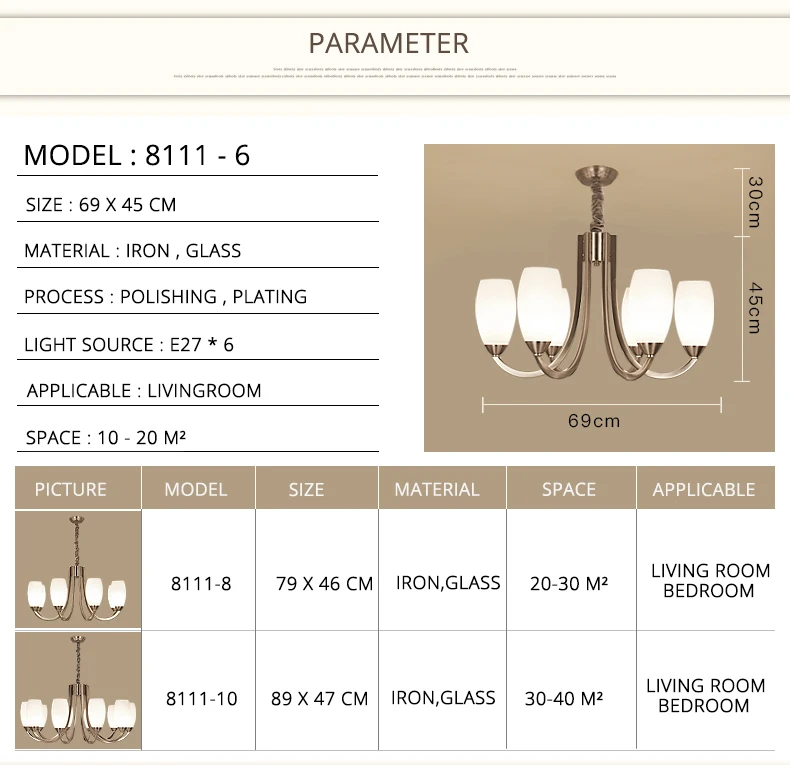 Ditoon Nordic Led Chandelier (9)