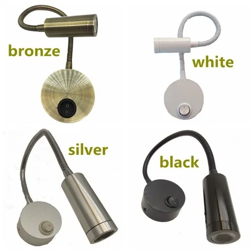 swing arm reading lights for bed