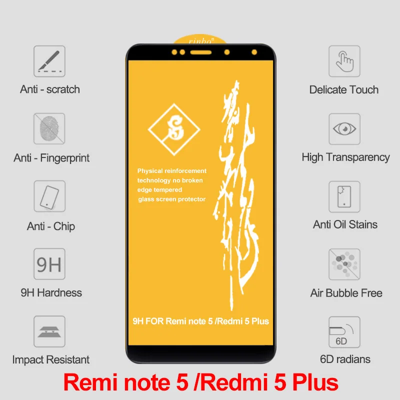 6D закаленное стекло для Xiao mi Red mi Note 7 8 6 Pro 6A 7A Защитное стекло для Xiaomi mi 9T 9 защитное стекло на красном mi Note 8 Pro 7 6