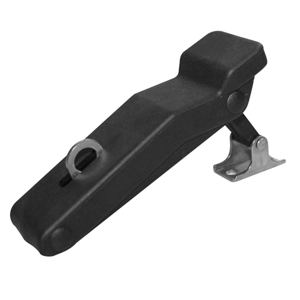 1 Pcs Rubber Flexible Black Soft Draw Latches with Hole Flexible Draw