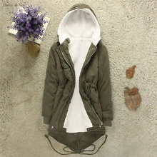 New Winter Women Fleece Coat Thicken Faux Fur Hooded Jacket Parka Overcoat Warm Youth Girls Long Jacket 006