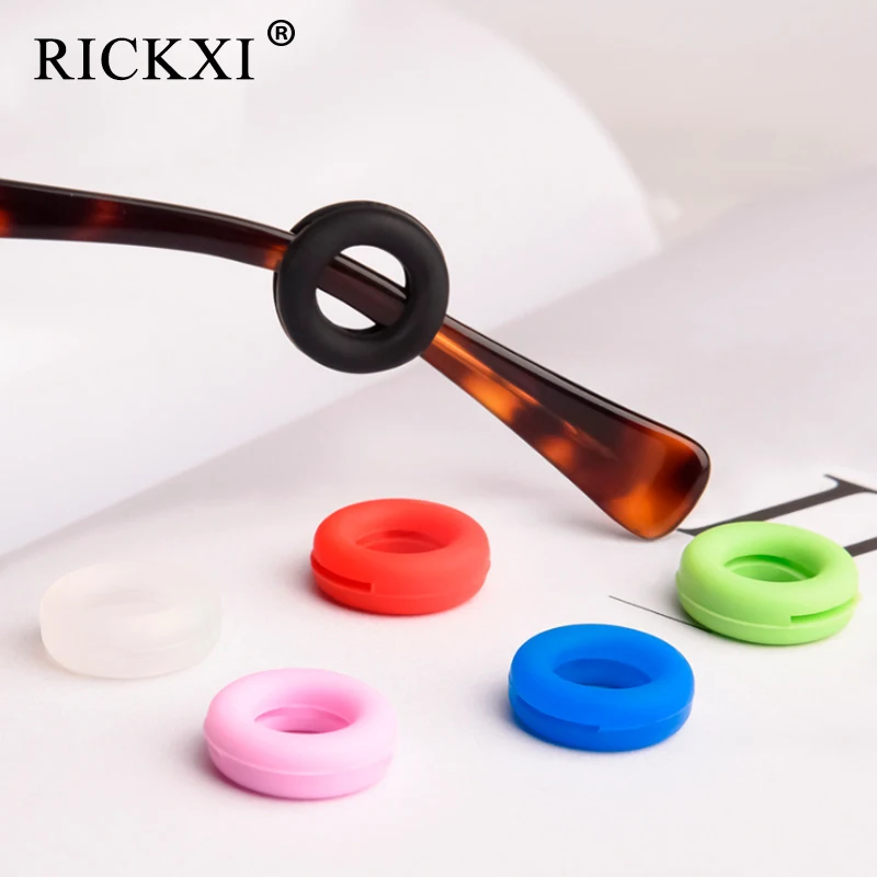 Round Shaped Silicone Anti Slip Glasses Ear Hook Eyeglasses Holder
