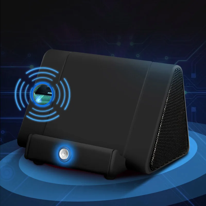 

Bluetooth Speaker Portable USB Charging 3D Stereo Wireless Speaker with Phone Stand XXM8