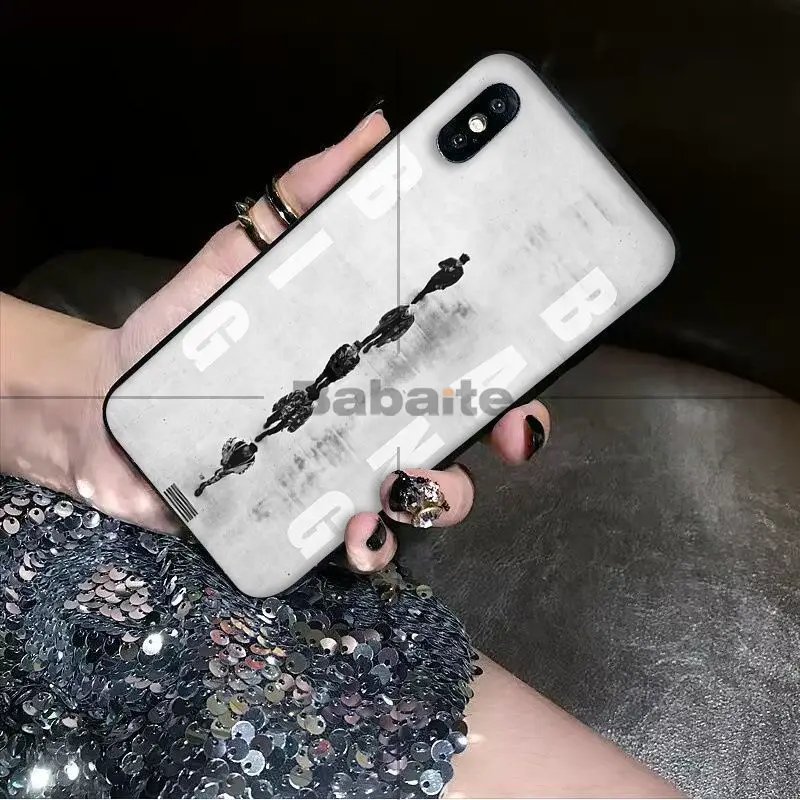 Babaite G-DRAGON Большой взрыв GD peace minusone милый чехол для телефона Apple iPhone 8 7 6 6 S Plus X XS MAX 5 5S SE XR мобильный чехол - Цвет: A6