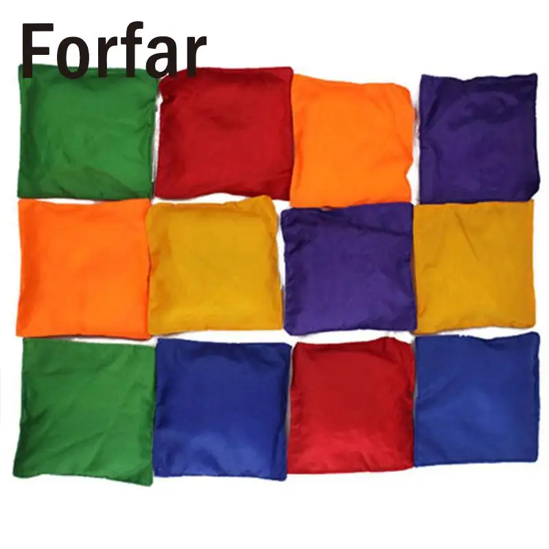 Forfar 5 шт./компл. мешочки для игры в корнхол Бин-бег Бин ткань ACA Regualtion игры Открытый Инструменты Забавные Развлечения