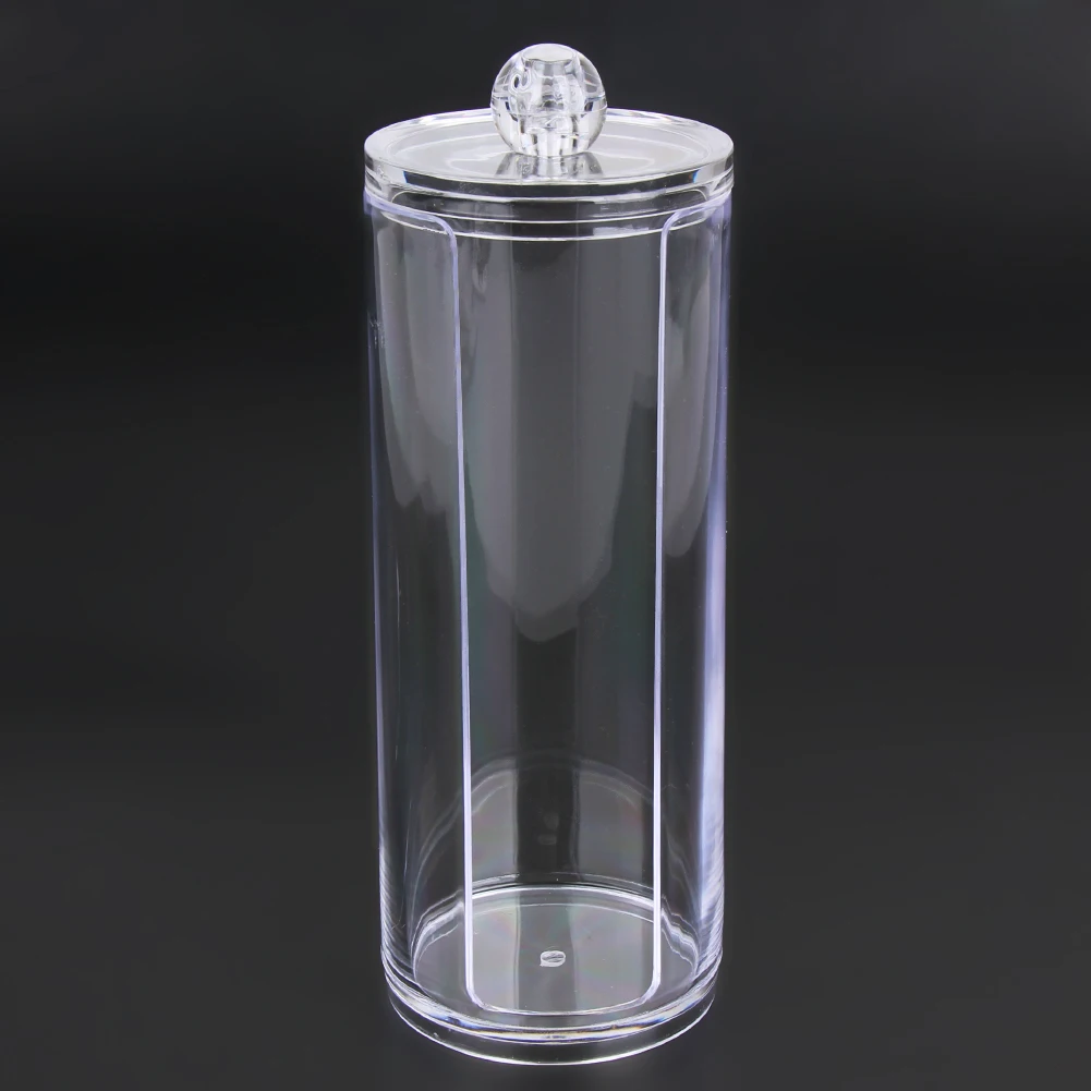 

1PC Round Makeup Puff Container Storage Cosmetic Sponge Bottle Case Make up Cotton Pad Container Box Cotton Pad Containers