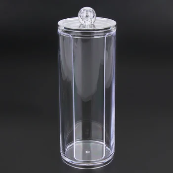 

1PC Round Makeup Puff Container Storage Cosmetic Sponge Bottle Case Make up Cotton Pad Container Box Cotton Pad Containers