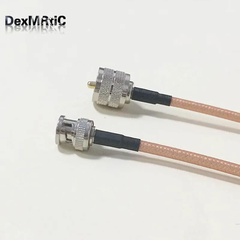Высокое качество низкое затухание УВЧ штекер PL259 переключатель BNC RF коаксиальный
