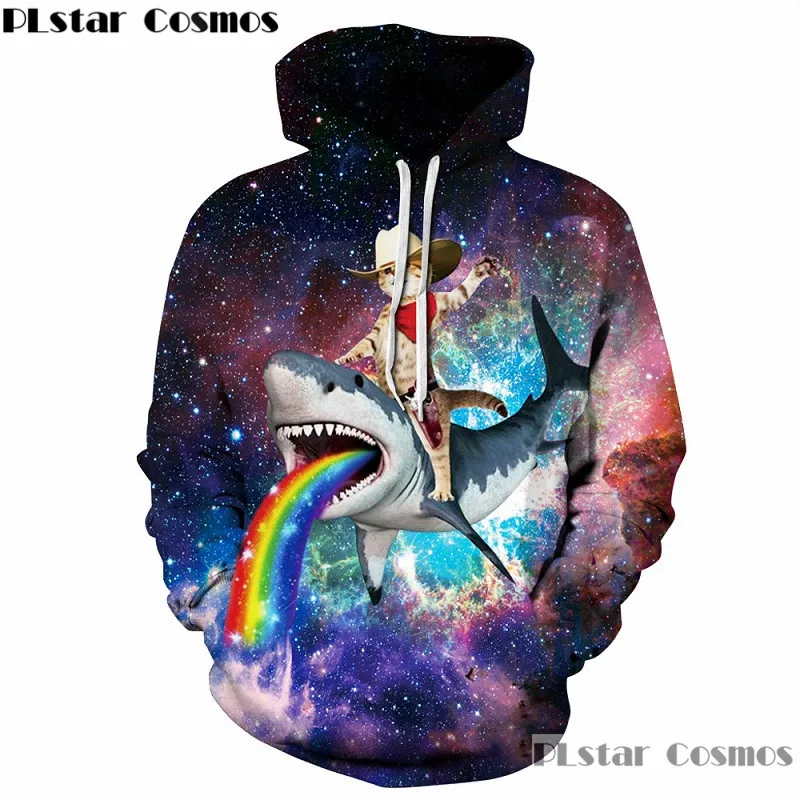 3d толстовки PLstar Cosmos с изображением космоса и галактики мужские/женские принтом