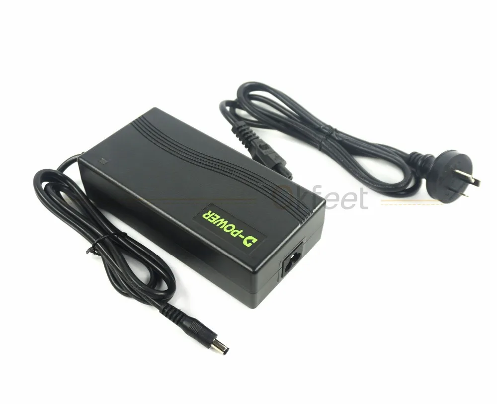 Clearance okfeet EU JAN AU  D-power High Quality Li-ion Battery Charger Output 36V48V 2A 3A Ebike Battery Charger Stable 13