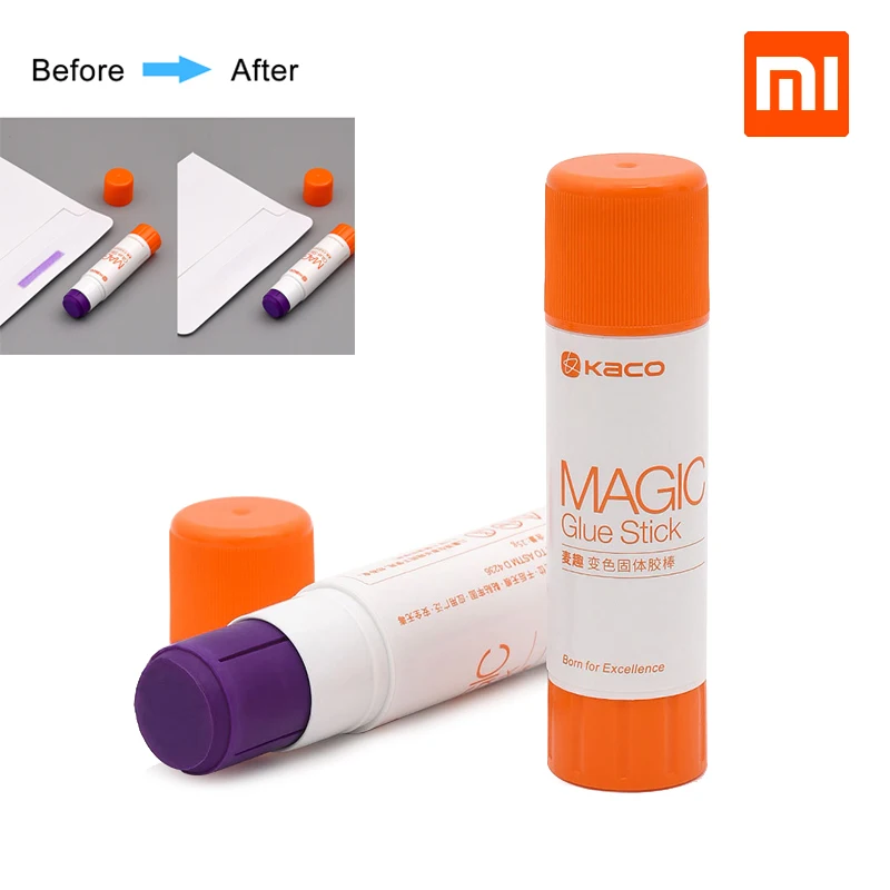 

Original Xiaomi Mijia Kaco Magic Glue Stick 2Pcs/Pack Purple Colored Tape Office School Supplies Stationery