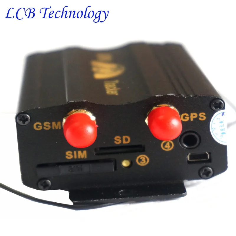 Автомобиль gps трекер TK103B Удаленная Conctrol встряхнуть Сенсор в реальном времени Quad band GSM GPRS трек Системы устройства слежения