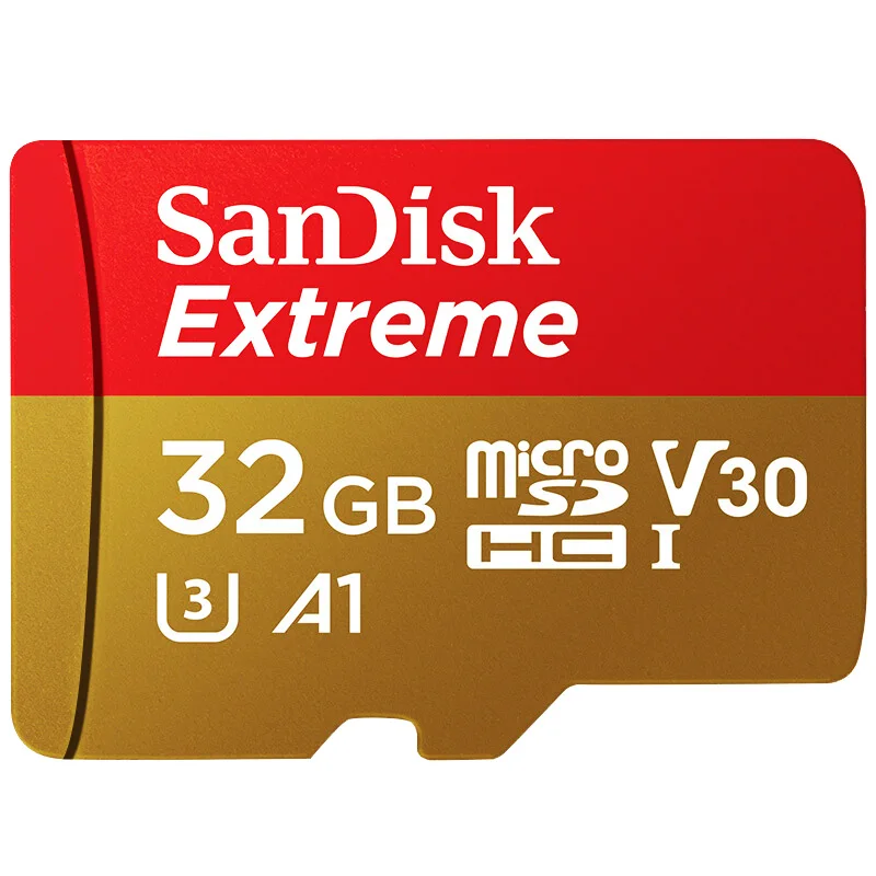 Оригинальная карта памяти SanDisk Micro SD 64 gb Carte sd 32gb tarjeta kaart Cartao de Memoria TF 256gb 128gb microsdh microsd 64 gb - Емкость: 32 Гб