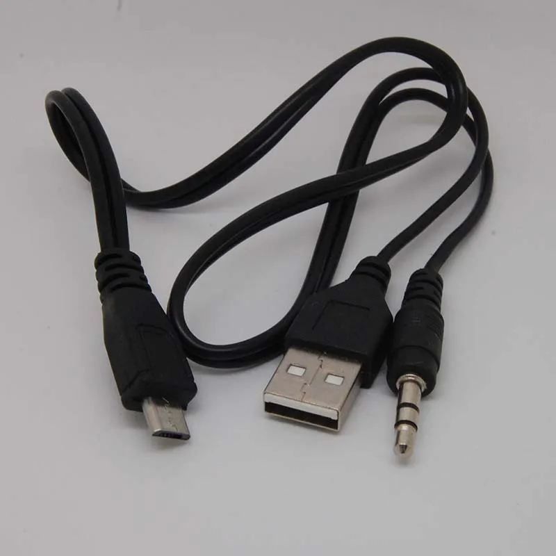 3.5 Millimetri Car Stereo Aux Audio Ausiliario Cavo Micro Usb Per Samsung Galaxy S3 S4 Nuovo