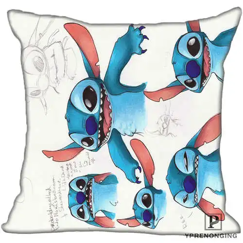 Pillowcase Для наращивания с лучшими продажами от stitch_and_toothless(1)@ Подушка Чехол Спальня дома квадратная Наволочка на молнии(с одной стороны)#190404-01-45 - Цвет: Pillowcase