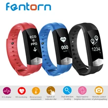 Fentorn CD01 ЭКГ артериального давления HR Смарт Bluetooth Спорт умный Браслет Фитнес трекер Смарт-браслет для IOS Android