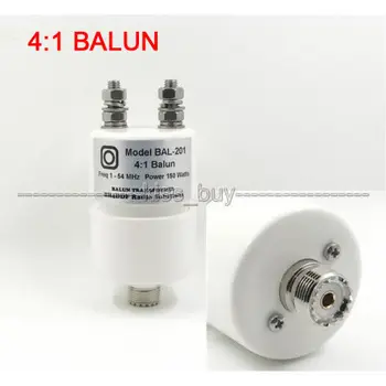 

4:1 BALUN Withstand power 150W SSB PEP 250W for Outdoor radio and QRP Shortwave antenna balun
