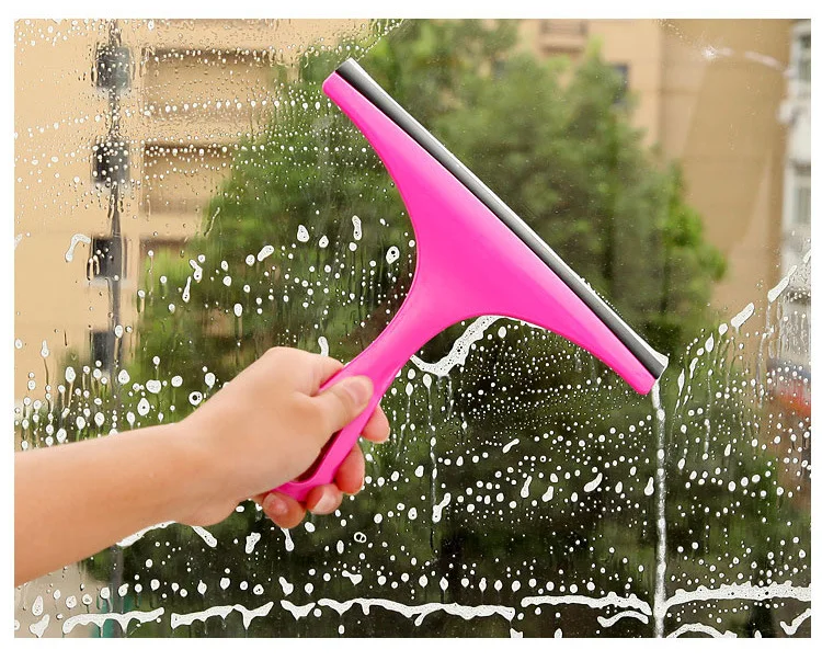 1 шт. практичный Мягкий стеклянный скребок стеклоочиститель щетка для мытья окон автомобиля Кухня Ванная комната Домашний Многоцелевой Очиститель