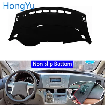 

For BYD M6 2010 - 2016 Car Styling Non-Slip Bottom Covers Dashmat Dash Mat Sun Shade Dashboard Cover Capter