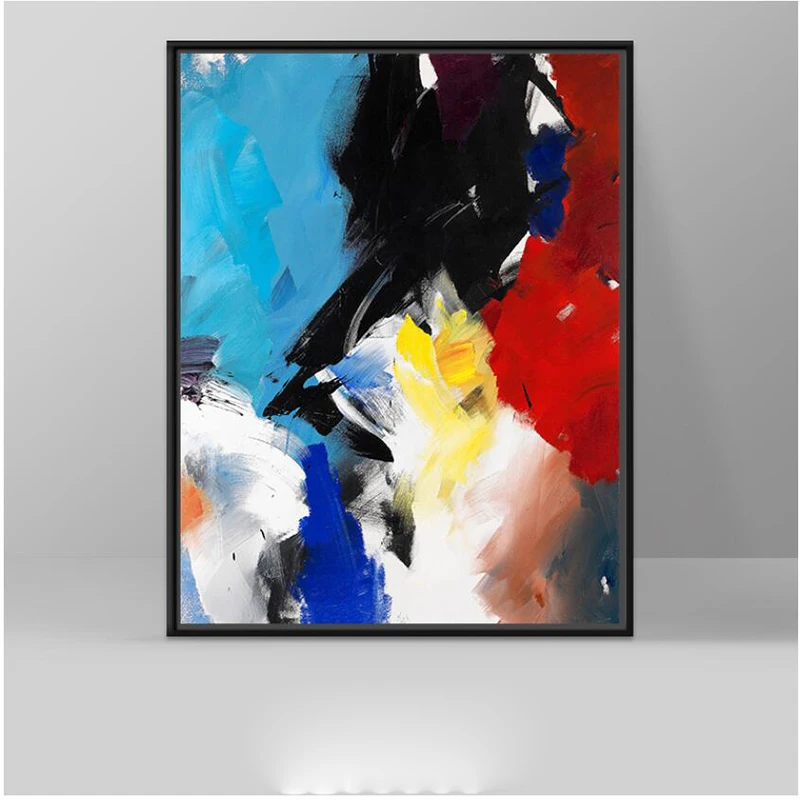 

High Quality Colorful Abstract Oil Painting On Canvas Hand-painted Abstract Oil Paintings For Decor Home Decoration