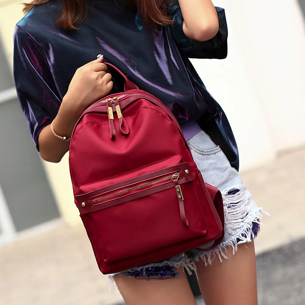 

Maison Fabre backpack PU Backpack woman 2018 backpack women 2018 new casual printing backpack anti theft Women's rucksack SPT19