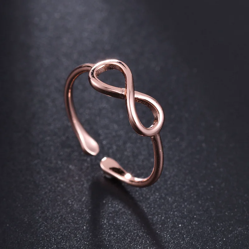 

Terreau Kathy Silver Infinity Ring Eternity Ring Charms Best Friend Gift Endless Love Symbol Fashion Rings For Wmen