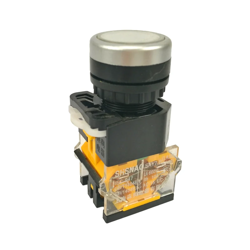 

1PCS Button switch automatic reset SA39 LA38-11 (1NO+1NC)