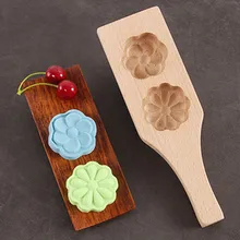 Цветочные формы ручной работы экологические деревянные товары форма для лунных пряников для изготовления льда