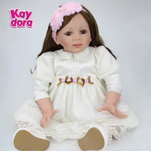 24 '' 60 см Кареглазая малышка Фридолин настоящее винил реалистичные кукла малыша Adora мягкие силиконовые возрождается Fridolin младенцев Brinquedos пункт как crianças