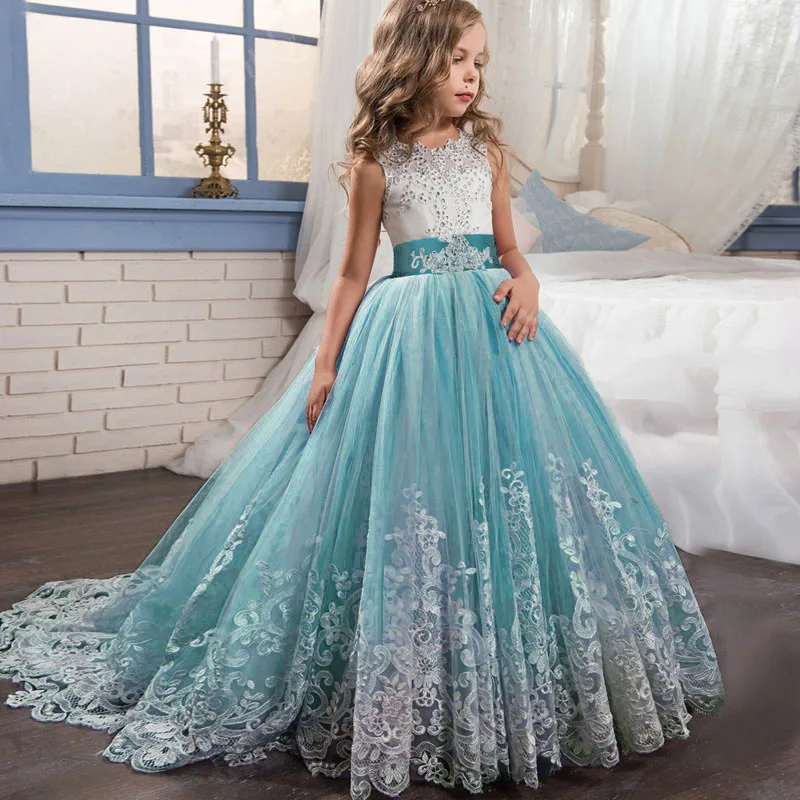 long dresses for 7 year olds