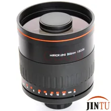 JINTU 900 мм f/8,0 зеркальный Профессиональный телеобъектив ручной камеры для NIKON Full frame D3000 D3200 D3400 D7000 D7100 D7200 D5200